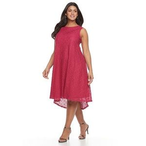 Apt 9 size 16 pink dress